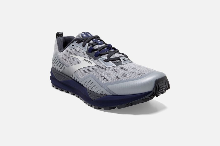 Brooks Cascadia 15 Trail Löparskor Herr - Silver - 0175-UVMNF